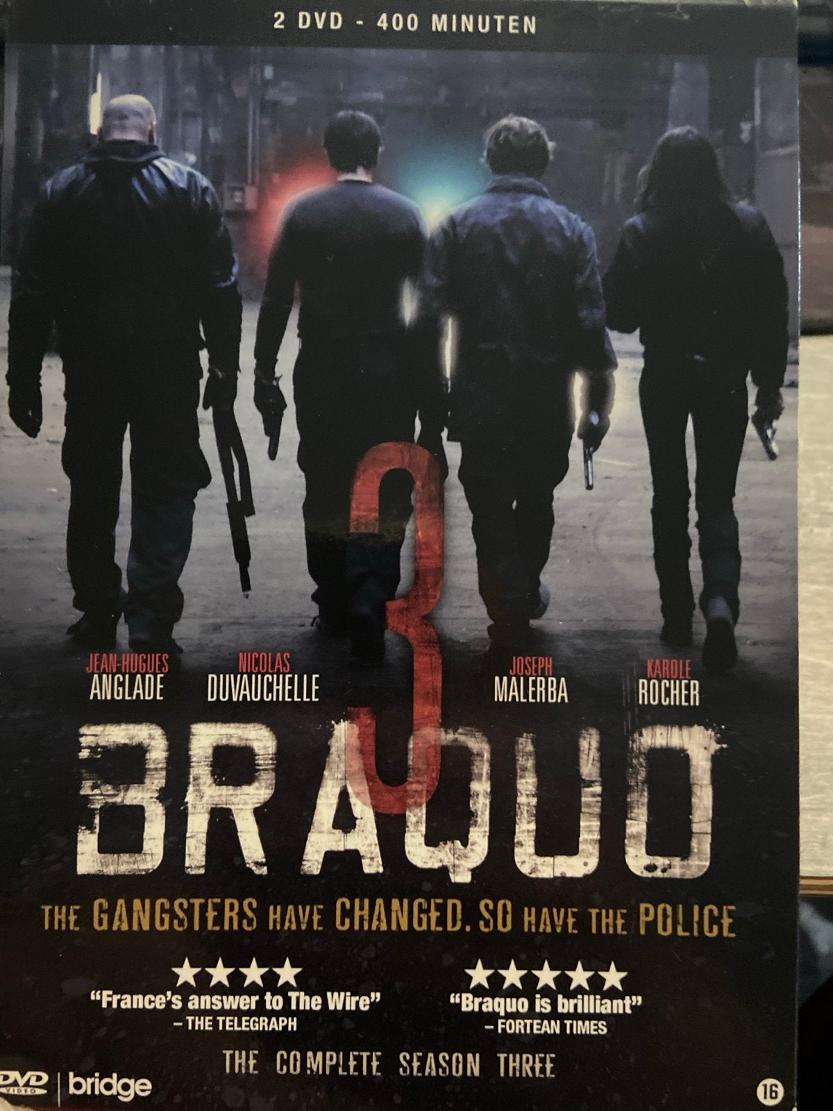 Braquo - The Complete Season Three (DVD), Cd's en Dvd's, Dvd's | Thrillers en Misdaad, Maffia en Misdaad, Vanaf 16 jaar, Nederlands