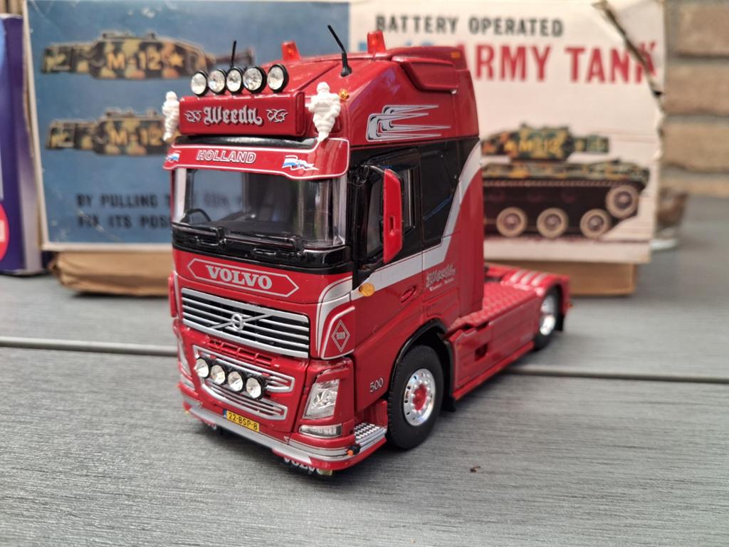 Tekno weeda, Hobby en Vrije tijd, Modelauto's | 1:50, Ophalen of Verzenden, Zo goed als nieuw, Bus of Vrachtwagen, Tekno
