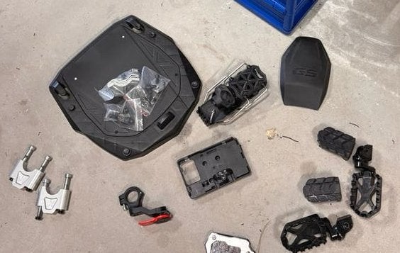 Bmw onderdelen R 1250 GS / A en 1200 LC, Motoren, Onderdelen | BMW, Ophalen of Verzenden, Gebruikt
