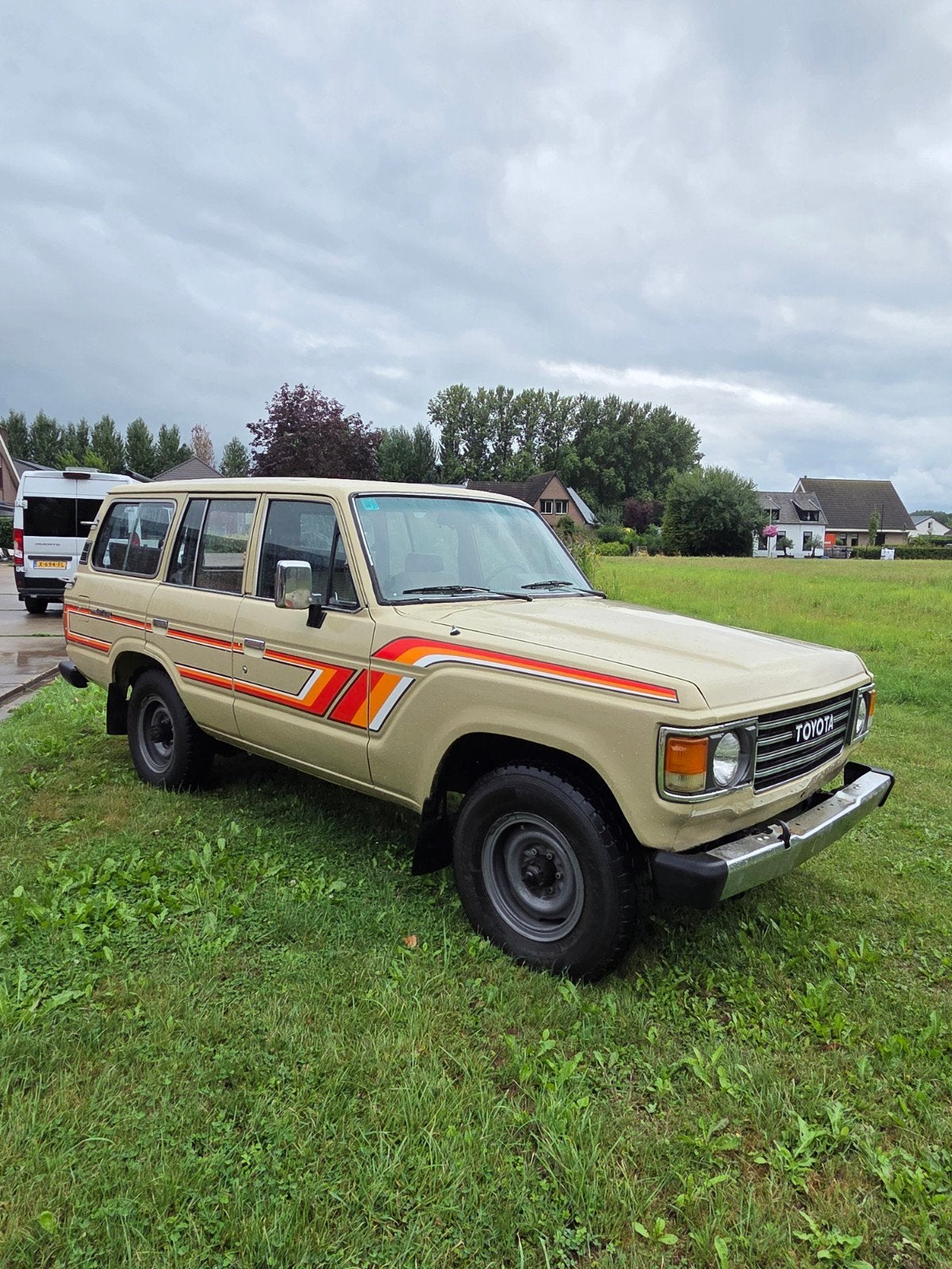 Toyota Landcruiser Fj60 1984 9 personen airco BTW, Handgeschakeld, Particulier, Toyota, SUV of Terreinwagen
