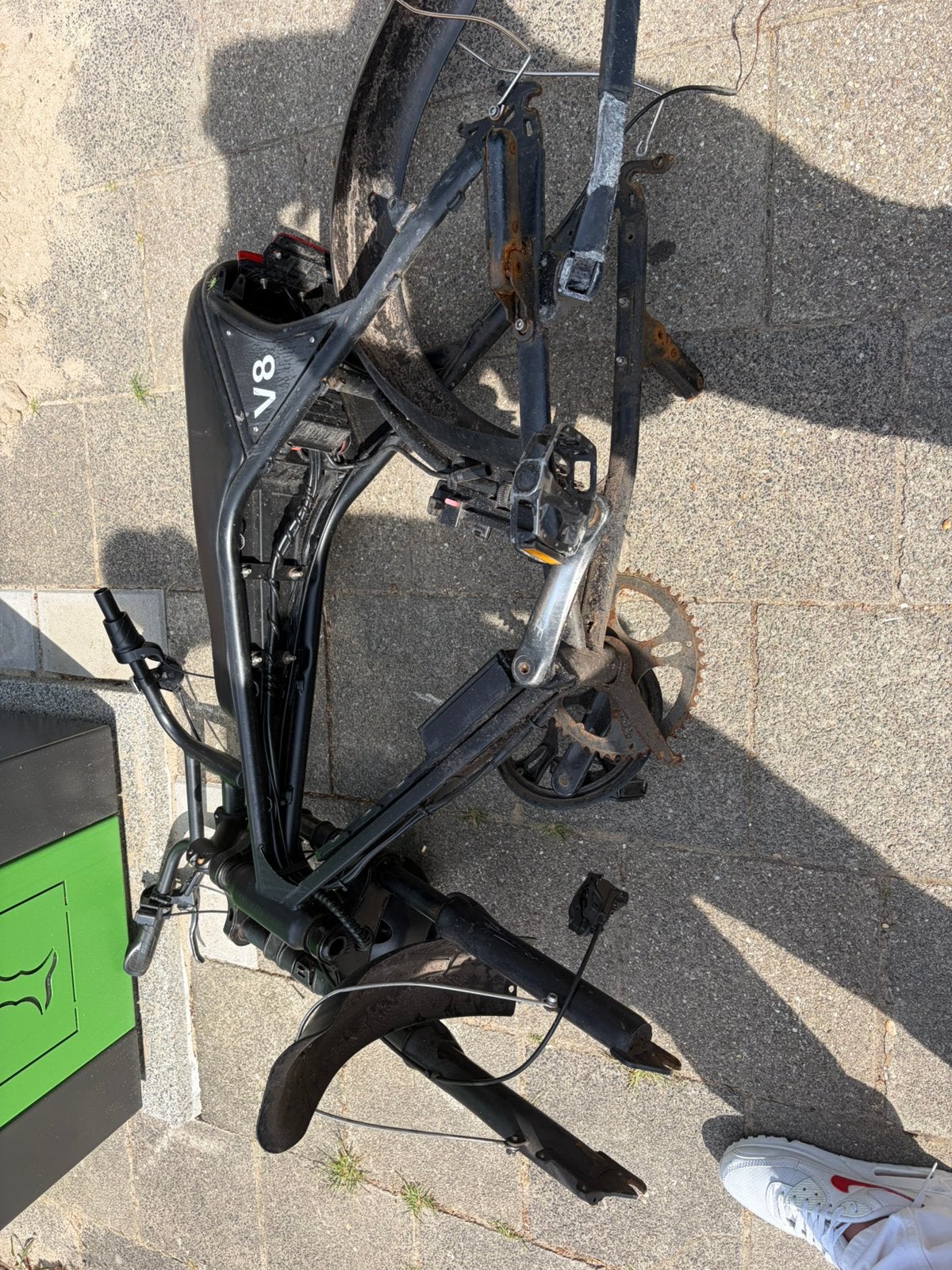 Te koop Fatbike fram, Ophalen, Zo goed als nieuw, Overige typen, Overige merken