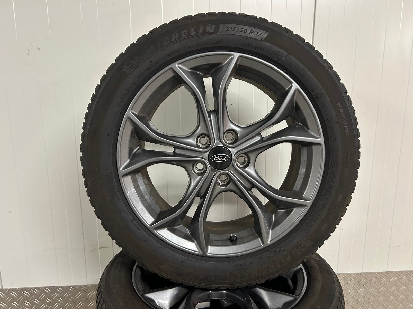 Originele Ford Focus St-line 17'' 5x108 Allseason Michelin, Ophalen, Ford, Banden en Velgen, 17 inch