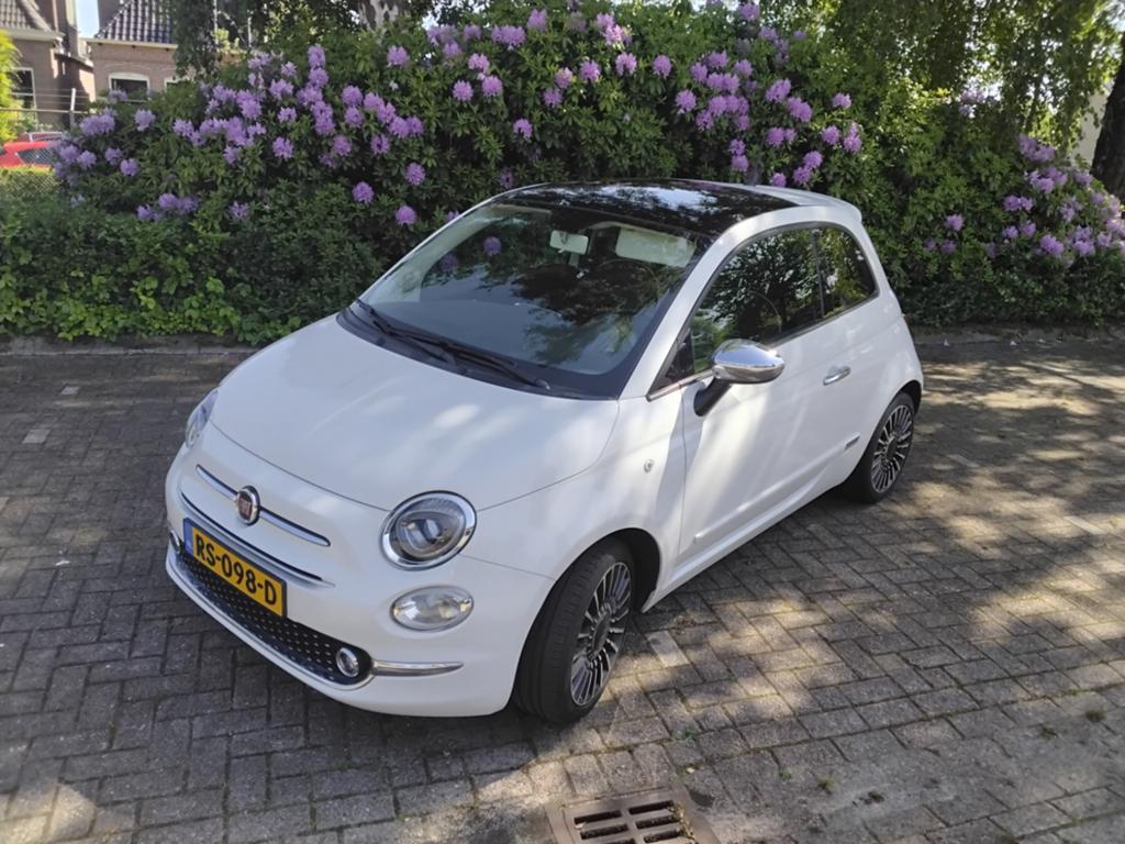 Nette Fiat 500 1.2 2016 airco panodak lm velgen 74250 km’s!, Auto's, Fiat, Particulier, Benzine, D, Hatchback, Handgeschakeld