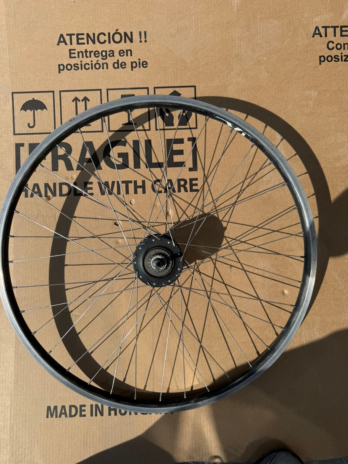 Shimano nexus 7 achterwiel 28 inch, Ophalen of Verzenden, Zo goed als nieuw