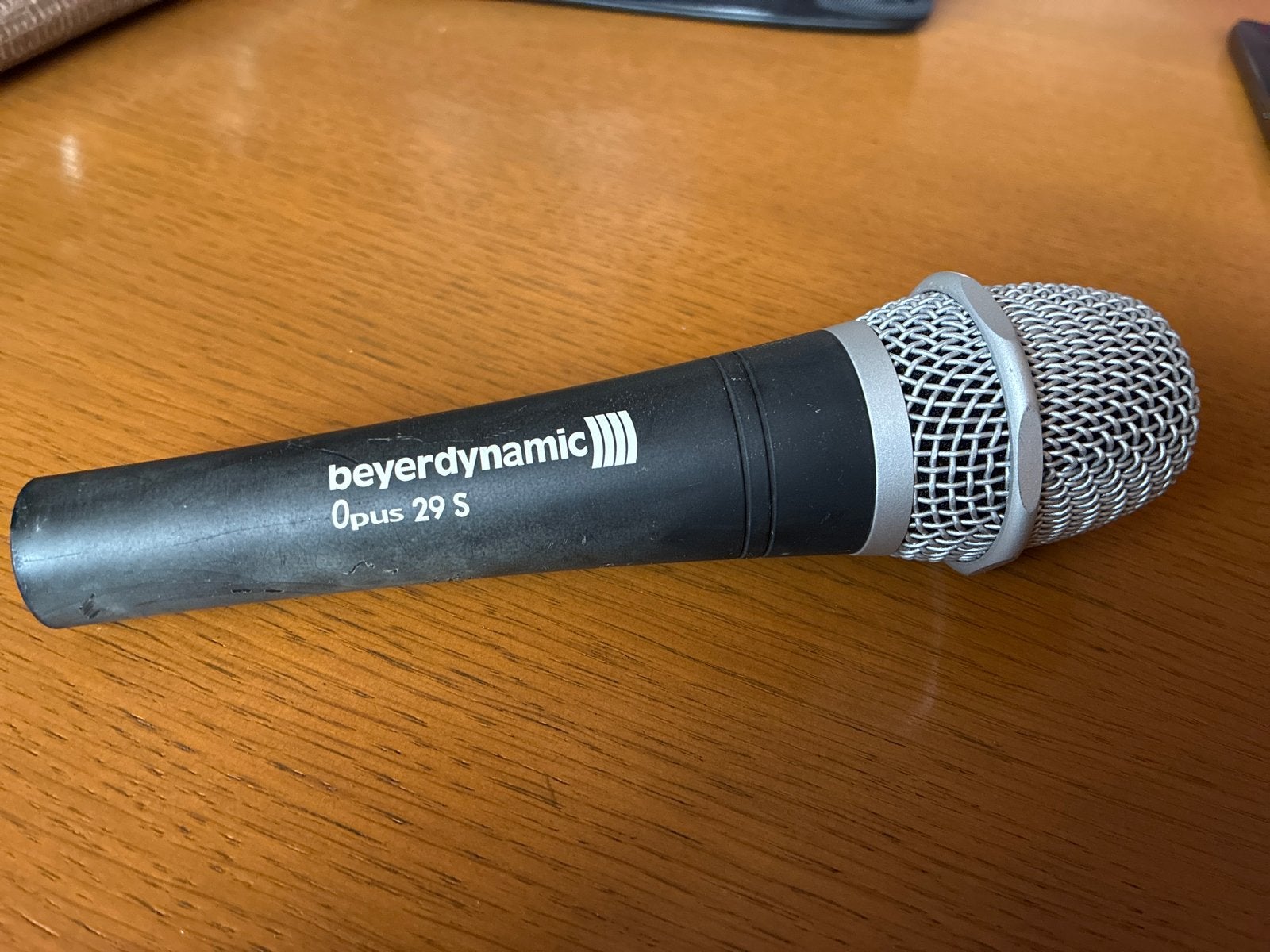Beyerdynamic Opus 29 S Microfoon met Kabel en Hoes, Muziek en Instrumenten, Ophalen of Verzenden, Zo goed als nieuw, Zangmicrofoon