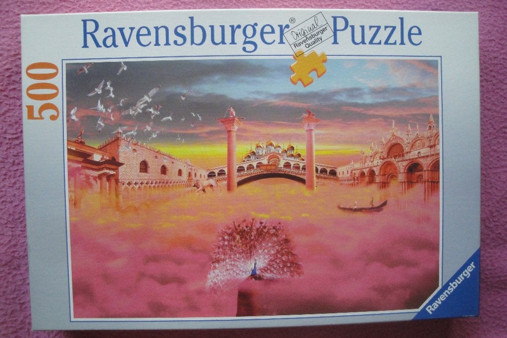 RAVENSBURGER ORIGINAL QUALITY PUZZLE 500st. 2,50euro., Ophalen of Verzenden, 500 t/m 1500 stukjes, Zo goed als nieuw, Legpuzzel