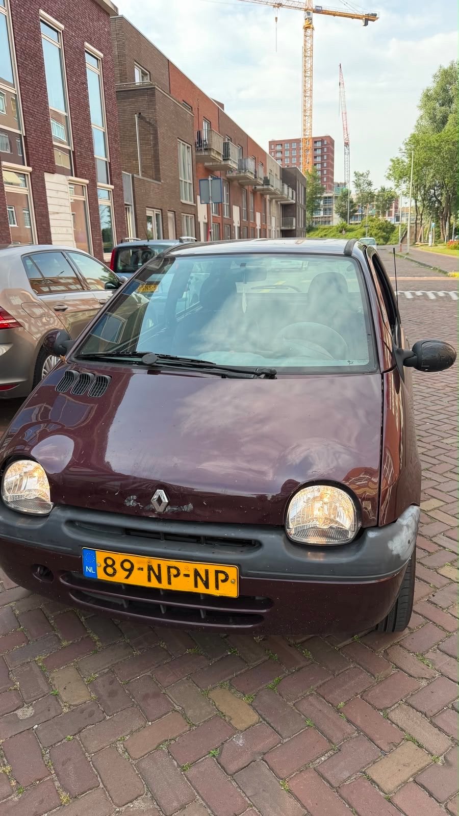 Renault Twingo 1.2 2004 Rood / APK TOT 11-05-2027, Auto's, Renault, Particulier, Twingo, Benzine, C, Hatchback, Handgeschakeld