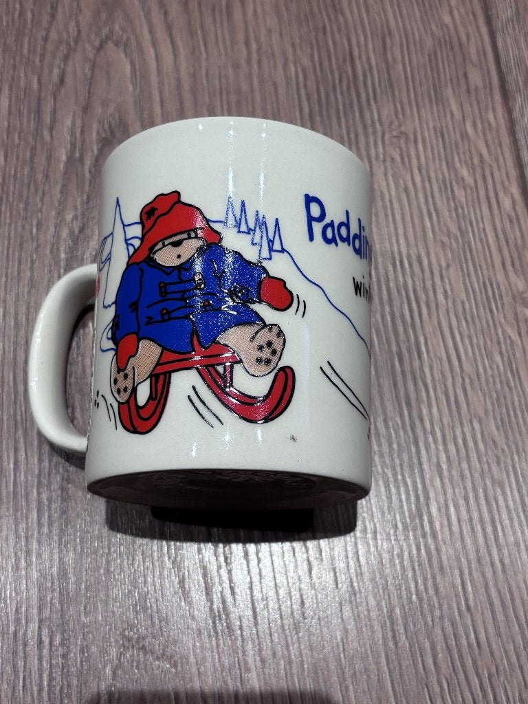 Paddington winter beker | kerst mok | Paddington Bear, Overige merken, Ophalen of Verzenden, Zo goed als nieuw, Overige stijlen
