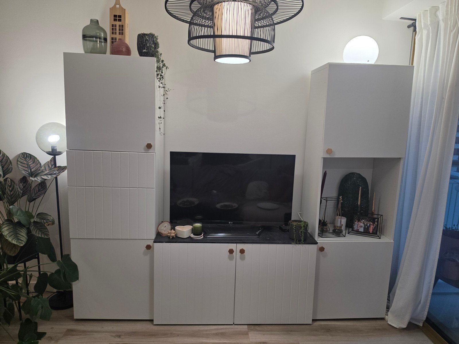 IKEA besta kasten wit, Ophalen, Gebruikt, Modern, Scandinavisch, 200 cm of meer