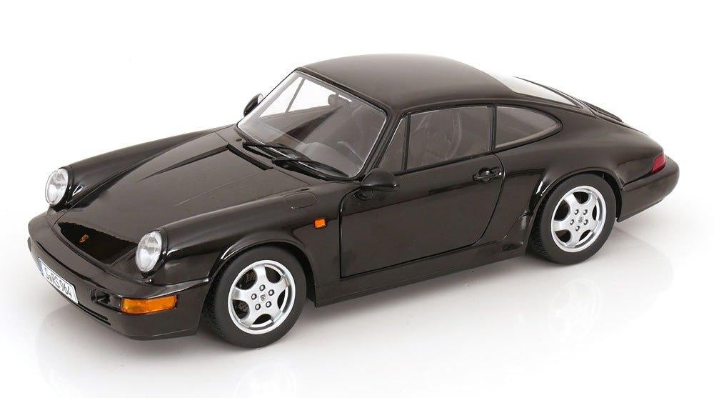 1:12 Porsche 911 964 RS met Cup velgen - 1992 - Zwart NIEUW!, Auto, ., Nieuw, Ophalen of Verzenden