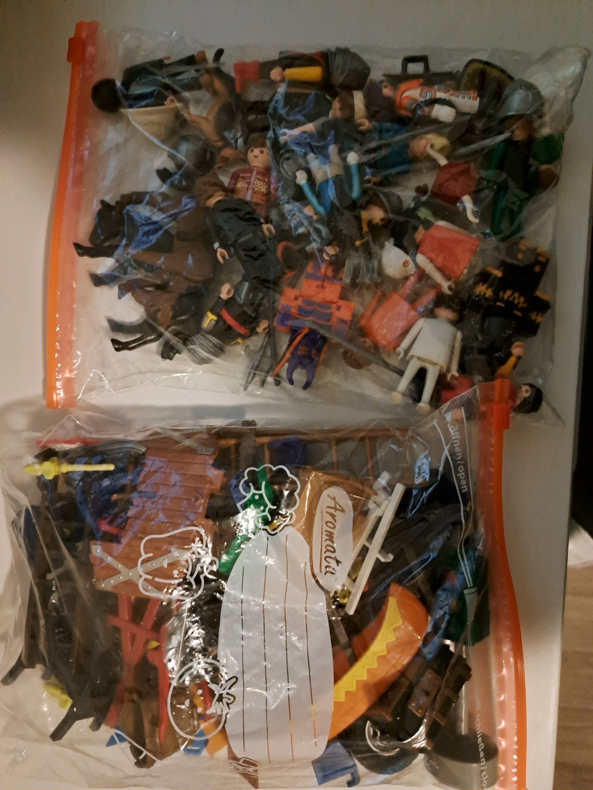 2 zakken Playmobiel, Ophalen of Verzenden, Zo goed als nieuw, Losse onderdelen