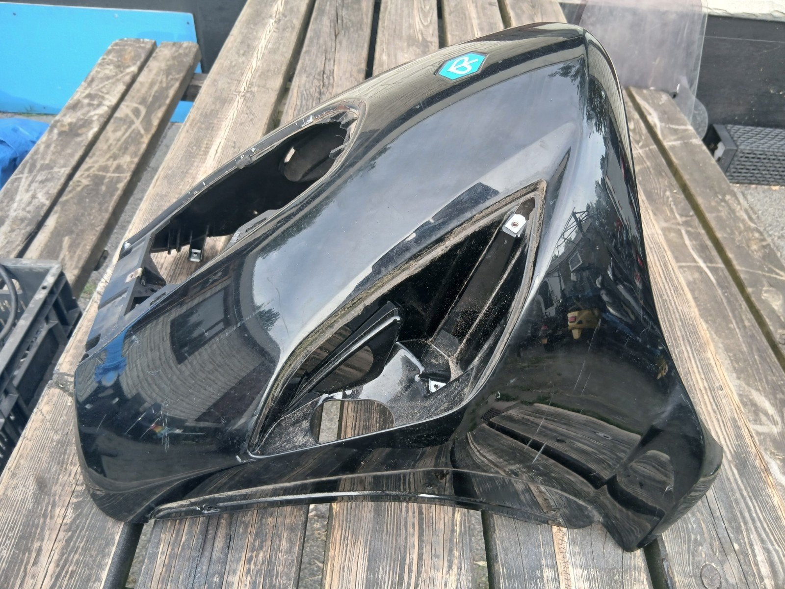 Piaggio fly zwarte voorkap, Ophalen of Verzenden, Kap, Piaggio