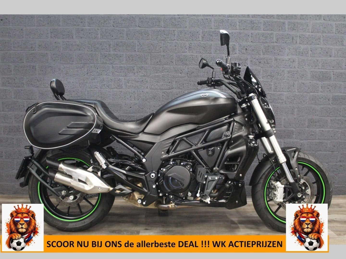 BENELLI 502 C (bj 2022) 35KW A2 geschikt, 4 cilinders, Bedrijf, Onbekend, BENELLI