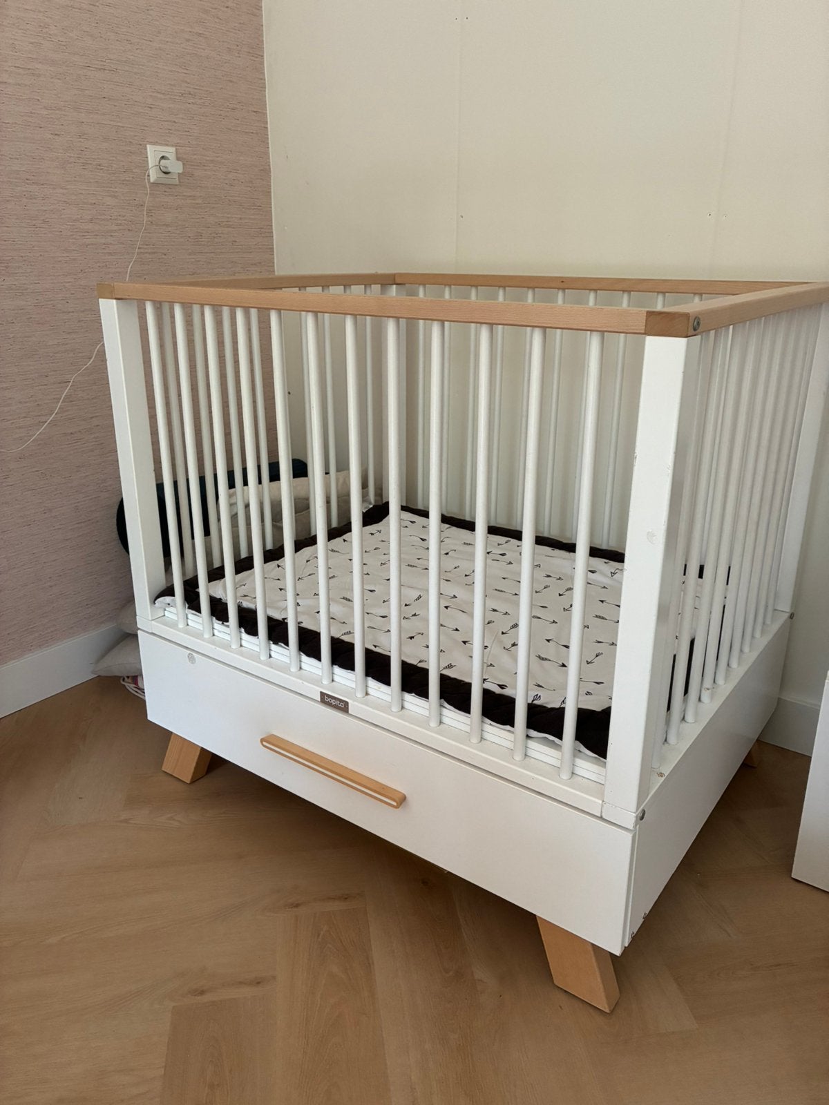 Box Bopita Lisa wit met lade, Kinderen en Baby's, Ophalen, Gebruikt, Jongetje of Meisje