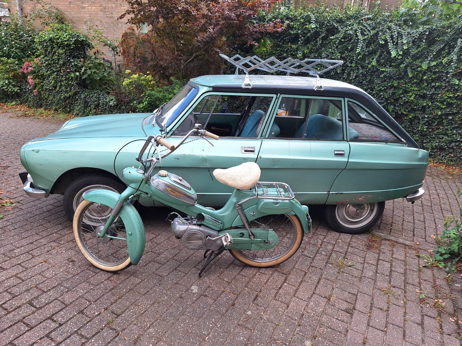 Puch VS50 1957, geen kikkerbek, Puch, 2 versnellingen, 49 cc, Ophalen of Verzenden