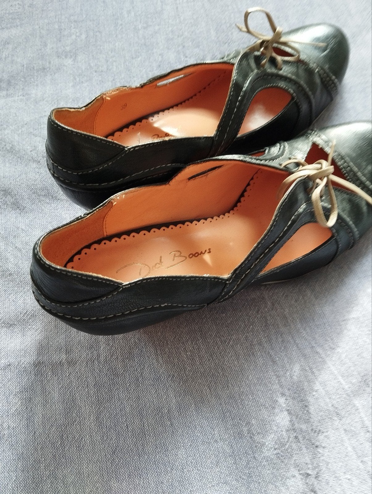 Zwart schoentje met klein hakje, volledig leer, Dick Boons, Kleding | Dames, Schoenen, Verzenden, Zwart, Dansschoenen, Zo goed als nieuw