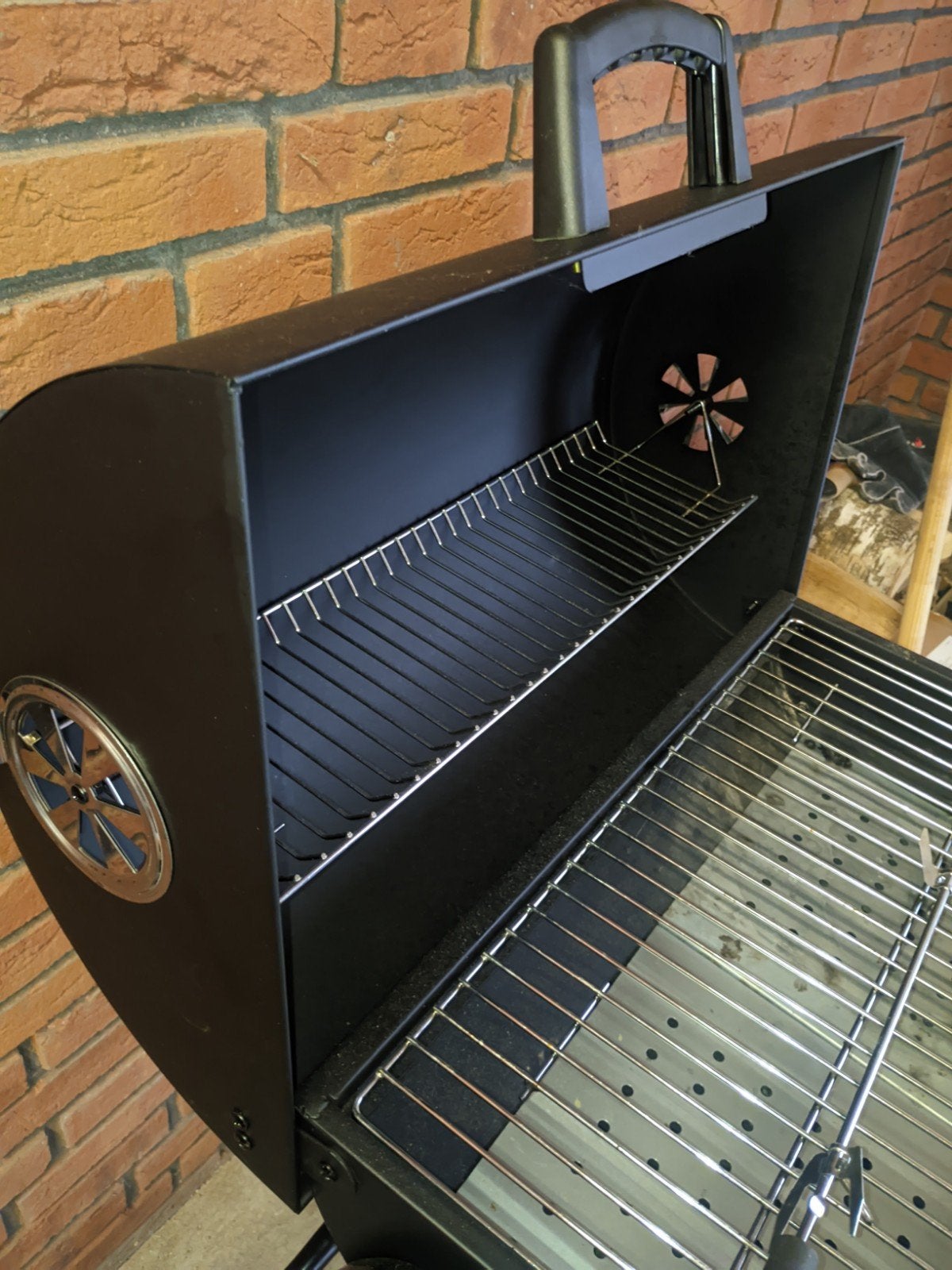 Zo goed als nieuwe barbecue, slechts enkele keren gebruikt, Tuin en Terras, Ophalen, Zo goed als nieuw