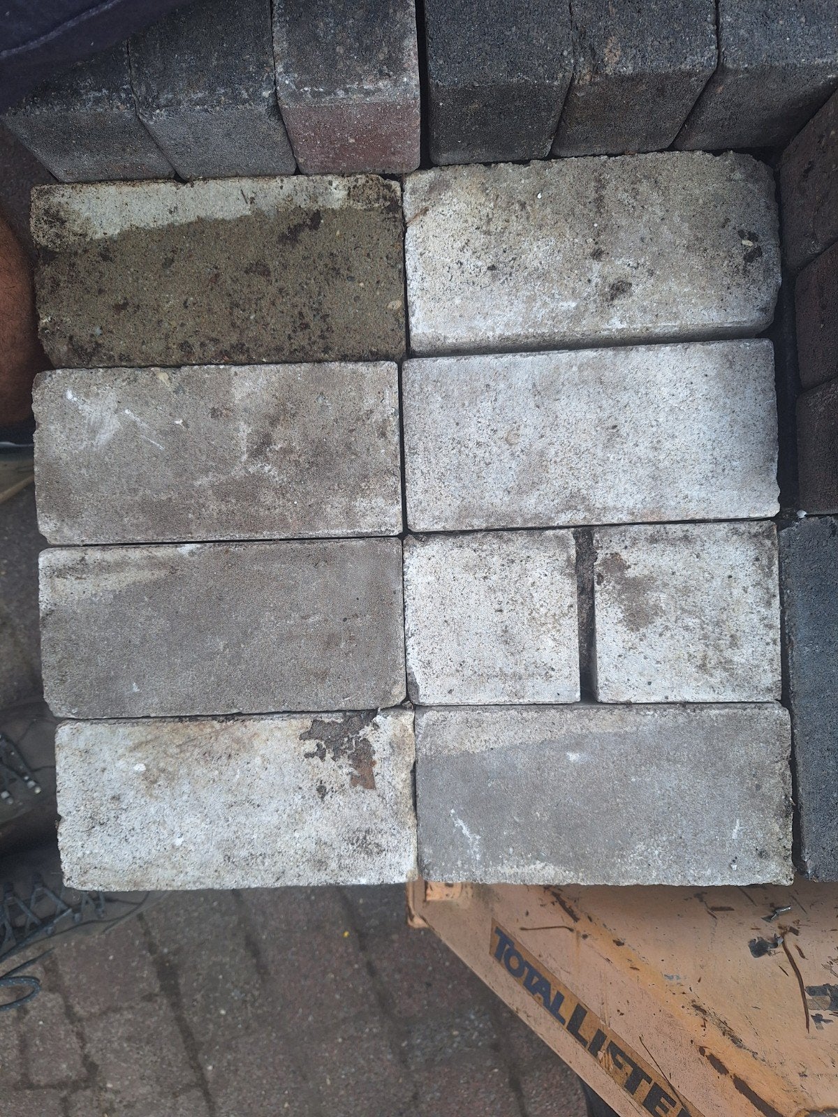 Witte bakstenen, Tuin en Terras, Ophalen, Minder dan 100 cm, Minder dan 25 cm