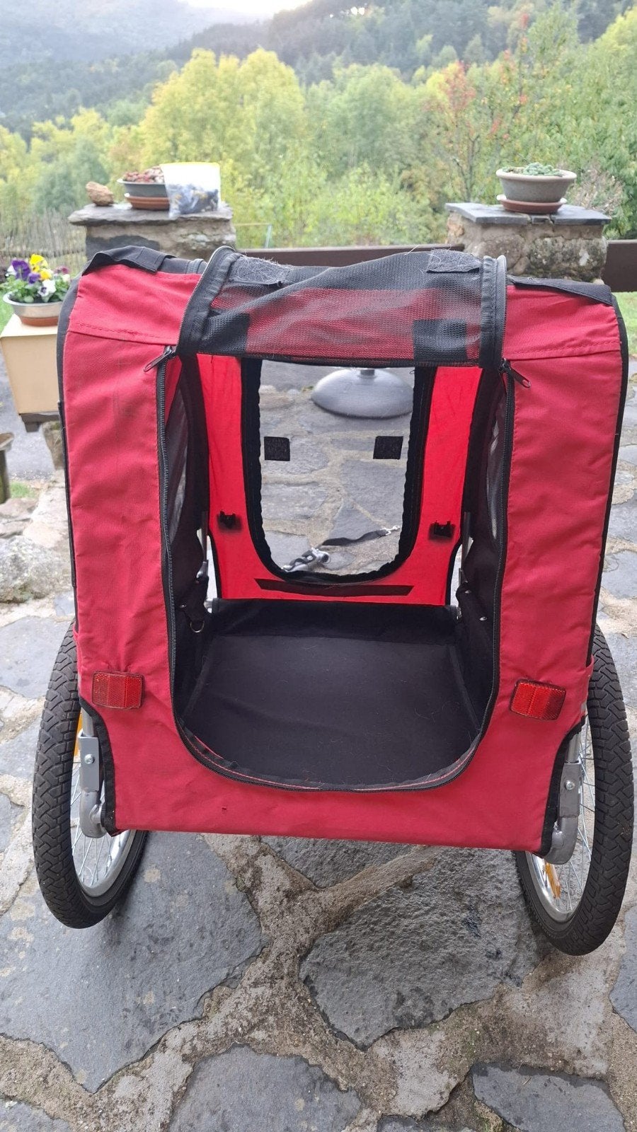 Fiets honden kar voor 75 euro, Ophalen, Gebruikt