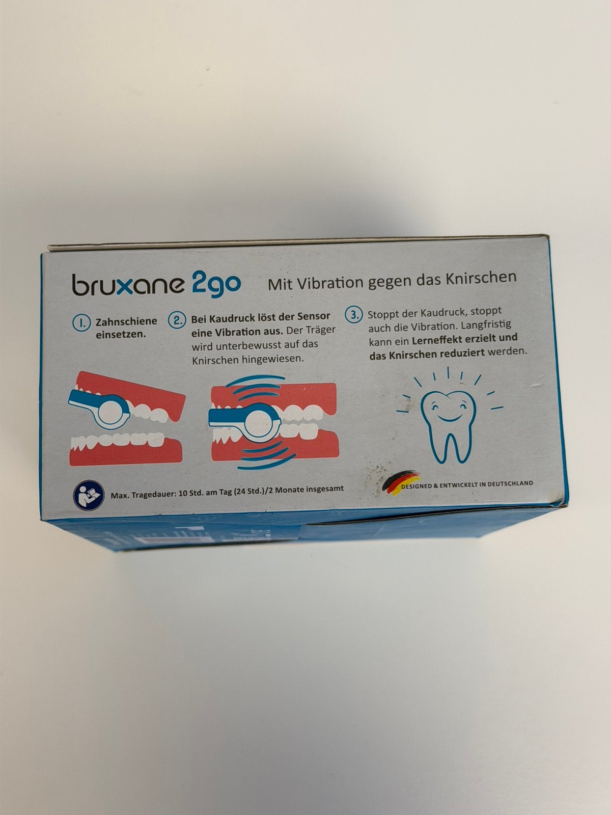 bruXane 2go Anti-Knarsbitje tandenknars Biofeedback – Nieuw, Nieuw, Ophalen of Verzenden, H, H