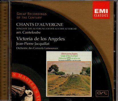 Chants d'Auvergne - Victoria de los Angeles (EMI Classics), Ophalen of Verzenden, Modernisme tot heden, Zo goed als nieuw, Vocaal