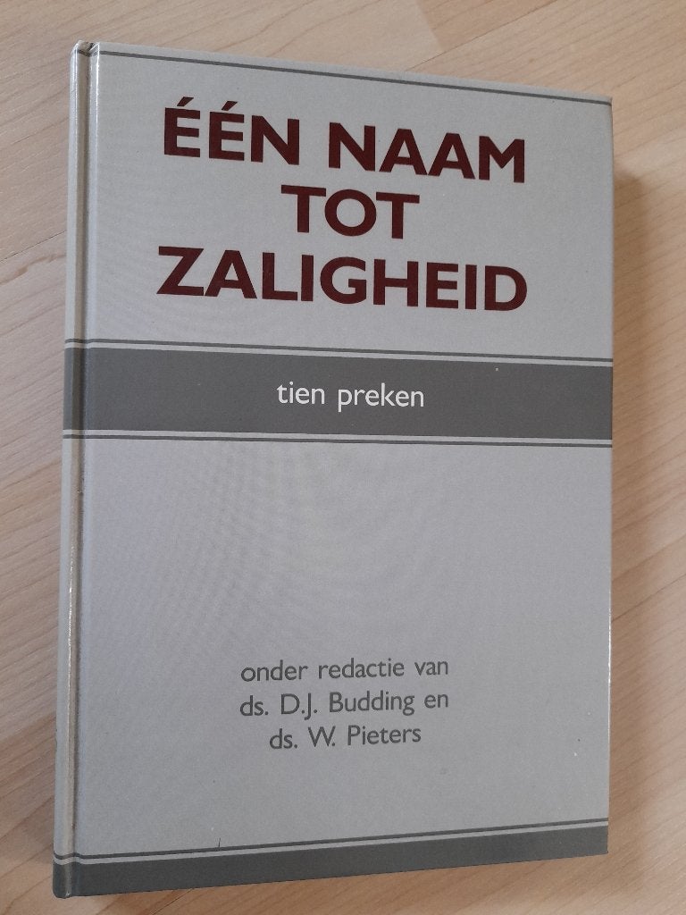 EEN NAAM TOT ZALIGHEID  TIEN PREKEN red. ds DJ Budding en, Boeken, Godsdienst en Theologie, Ophalen of Verzenden, Gelezen
