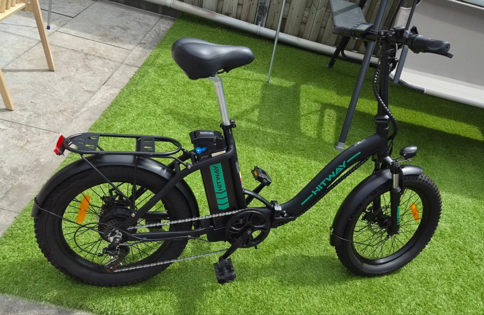 Hitway BK6 elektrische vouwfiets - Slechts 428 km gereden!, Fietsen en Brommers, Elektrische fietsen, Ophalen, Zo goed als nieuw