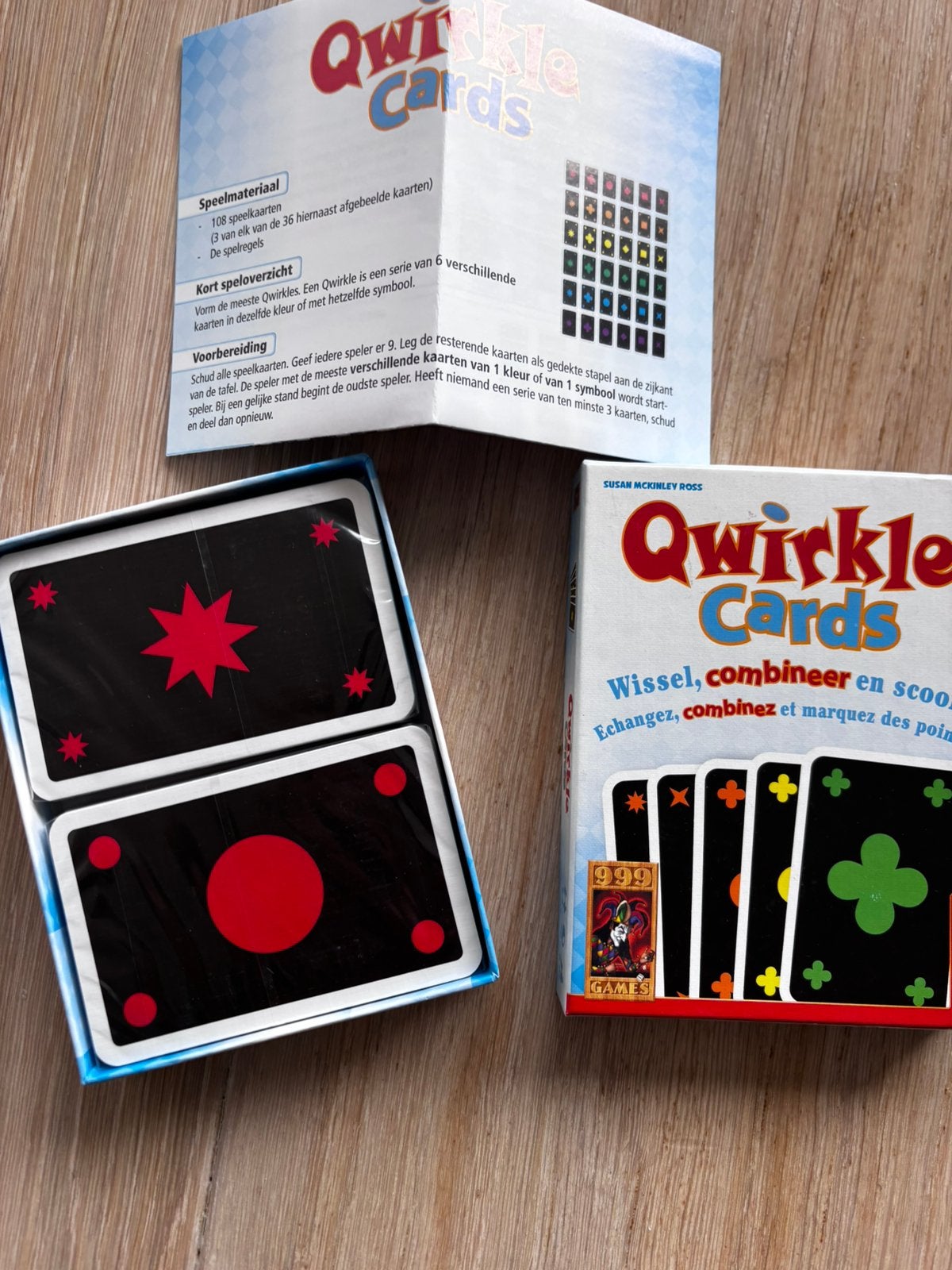 Qwirkle kaartspel NIEUW in doos, Verzenden, Nieuw