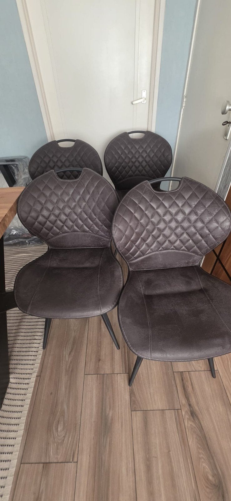 4 stoelen Grace, Ophalen, Gebruikt, Overige kleuren, Stof