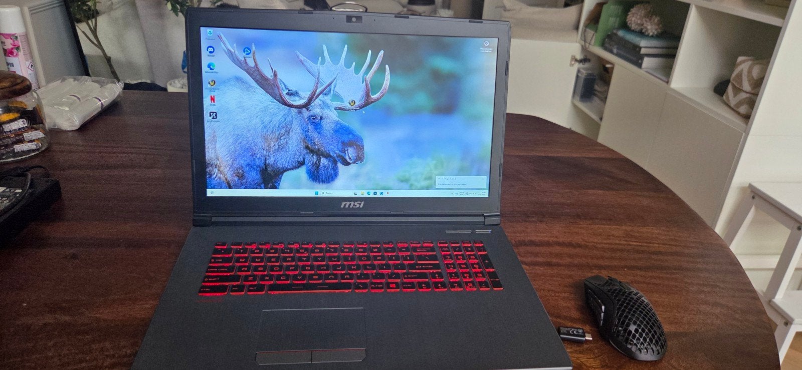 MSI GV72 8RE Gaming Laptop – i7 / GTX 1060 / 16GB RAM + muis, Computers en Software, Ophalen, Gebruikt