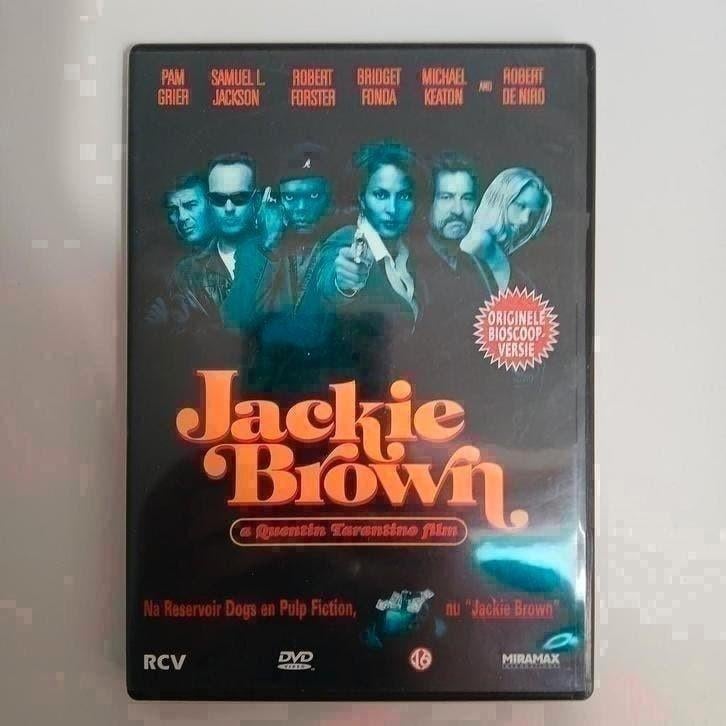 Jackie Brown - Quentin Tarantino DVD, Vanaf 16 jaar, Ophalen of Verzenden, Zo goed als nieuw, Maffia en Misdaad