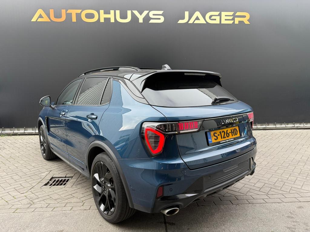 Lynk & Co 01 1.5 Pano 360 Memory Carplay Hybride Automaat, Stof, Euro 6, Blauw, 120 €/maand