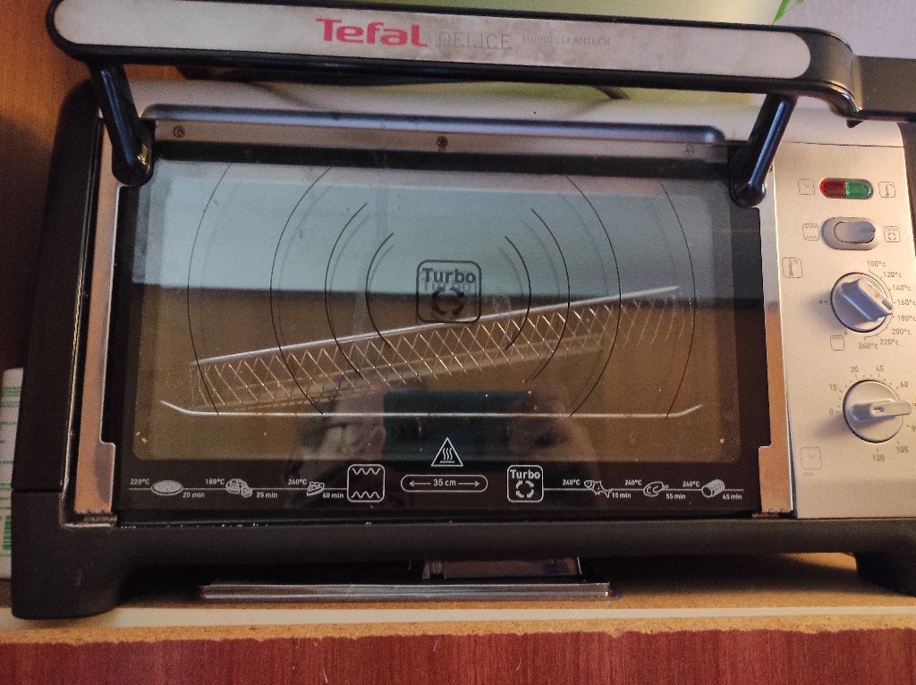 TEFAL Delice turbo oven hetelucht + grill, Witgoed en Apparatuur, Minder dan 45 cm, Hete lucht, Tefal, Ophalen of Verzenden