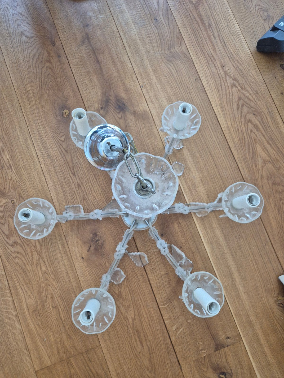 Kroonluchter, Ophalen, Kroonluchter, Gebruikt, E14 (klein)