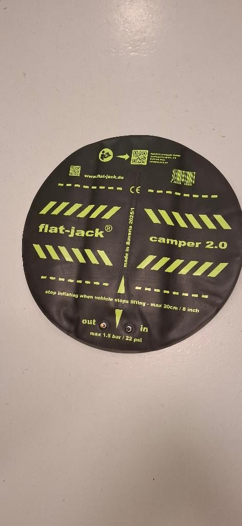 Flat Jack leveller caravan  80 euro, Caravans en Kamperen, Caravan accessoires, Ophalen, Zo goed als nieuw
