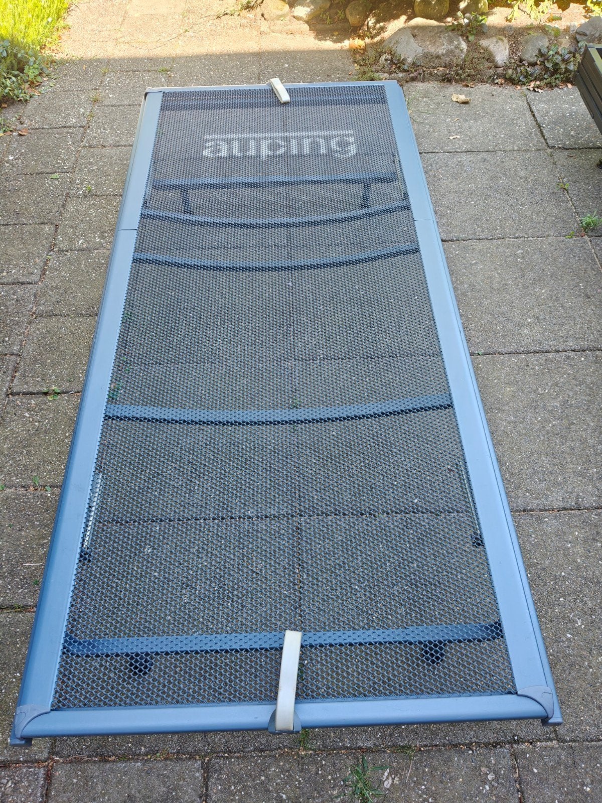 Auping spiraal verstelbaar 200x90 cm, 90 cm, Eenpersoons, Blauw, Ophalen of Verzenden