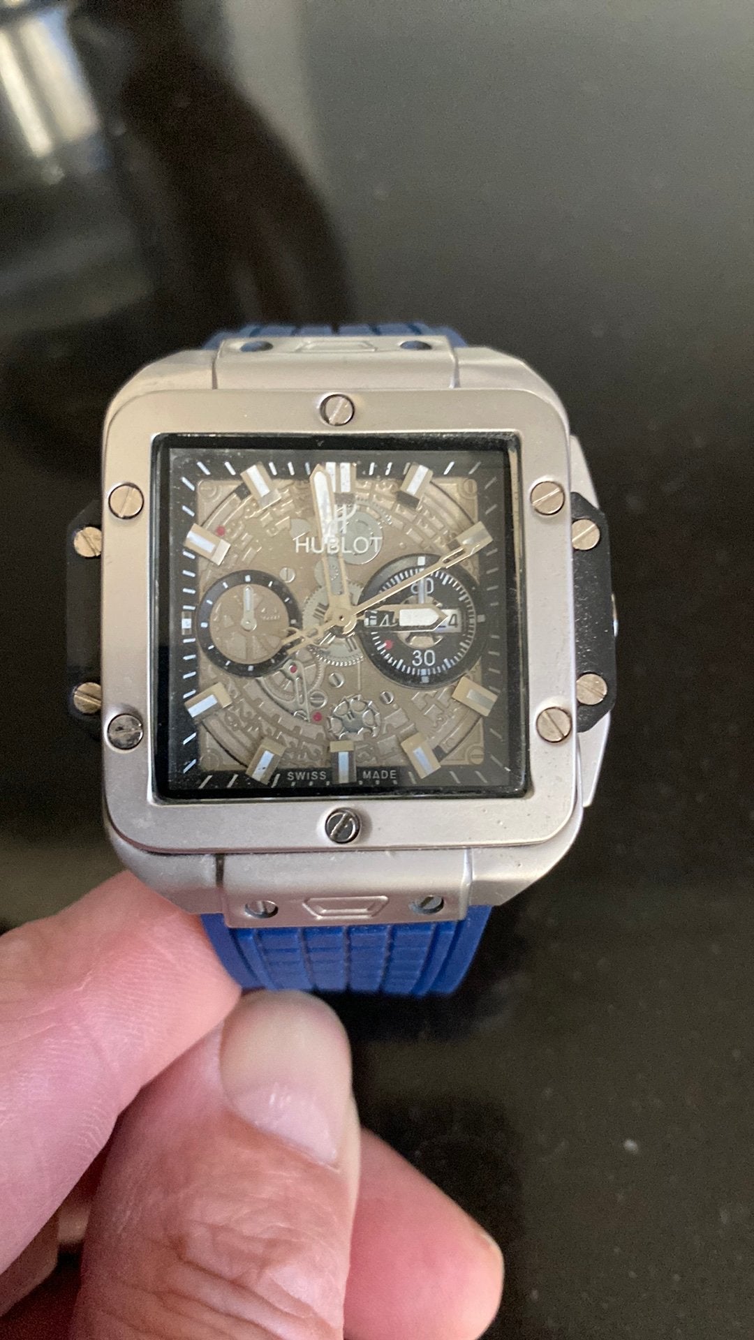 Hubslot horloge, Ophalen of Verzenden, Zo goed als nieuw, Jongen of Meisje