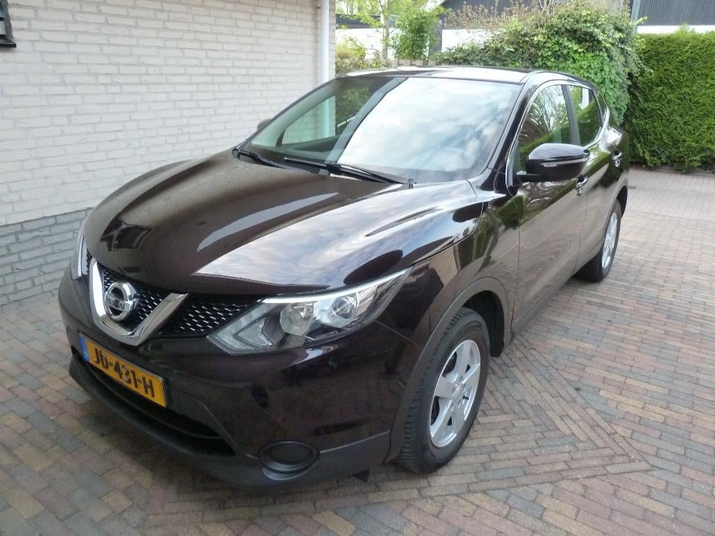 Nissan Qashqai 1.2 Dig-t 116PK 2WD 2016/CRUISE/AIRCO/NL-AUTO, Auto's, Nissan, Voorwielaandrijving, Stof, Zwart, 4 cilinders