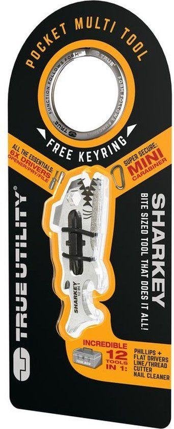 True Utility Sharkey Clam multitool, Rooseveltstraat 8 - A30, 2321BM, Leiden, Nieuw, Ophalen of Verzenden, True Utility