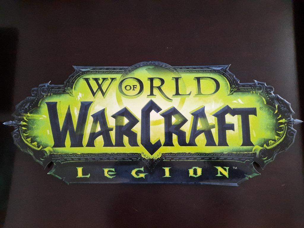 World Of Warcraft Legion Store Display Standee, Ophalen, Gebruikt, Overige genres, 1 speler