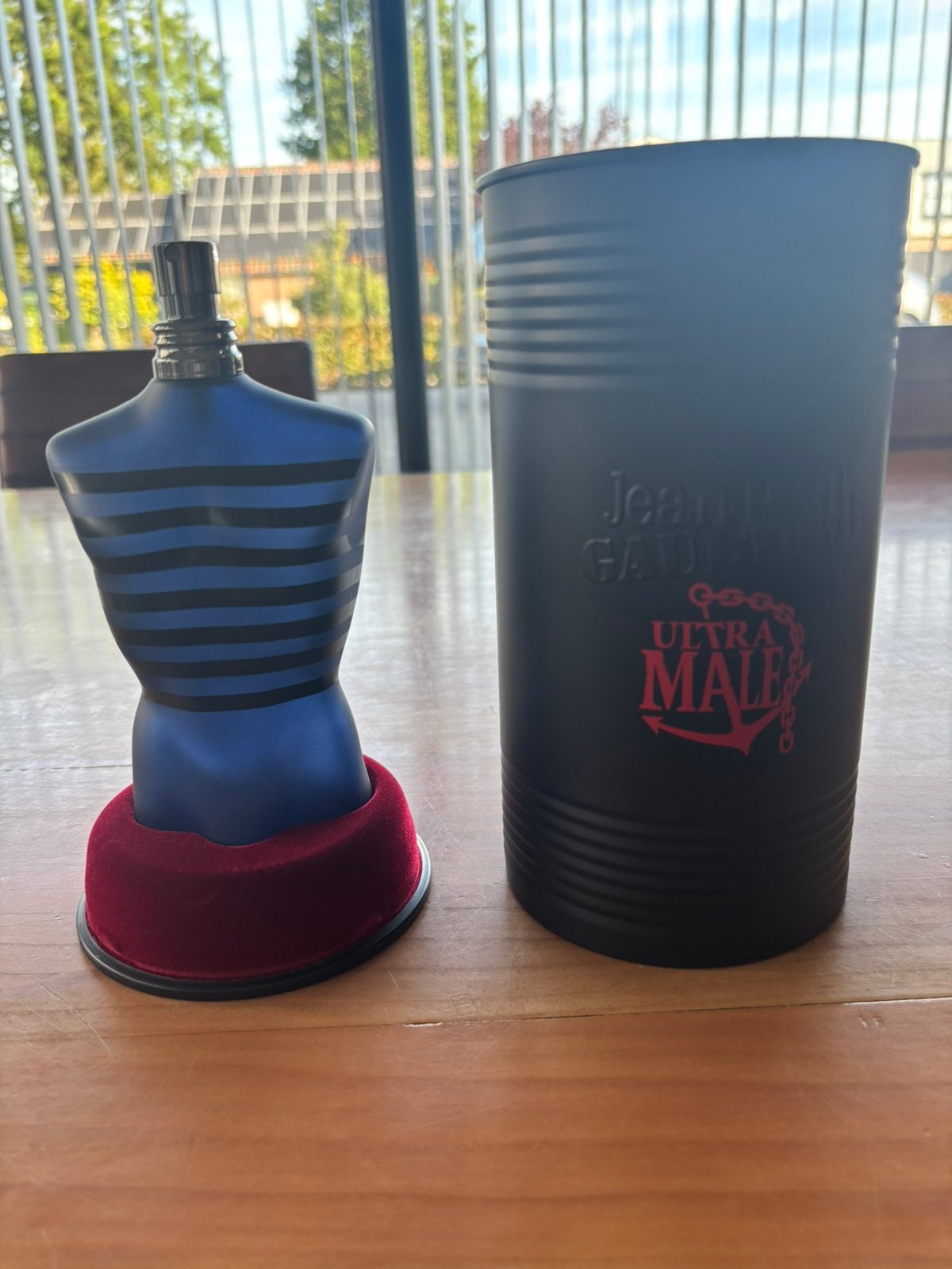Jean Paul Gaultier Ultra Male leeg parfumflesje, Ophalen of Verzenden, Gebruikt