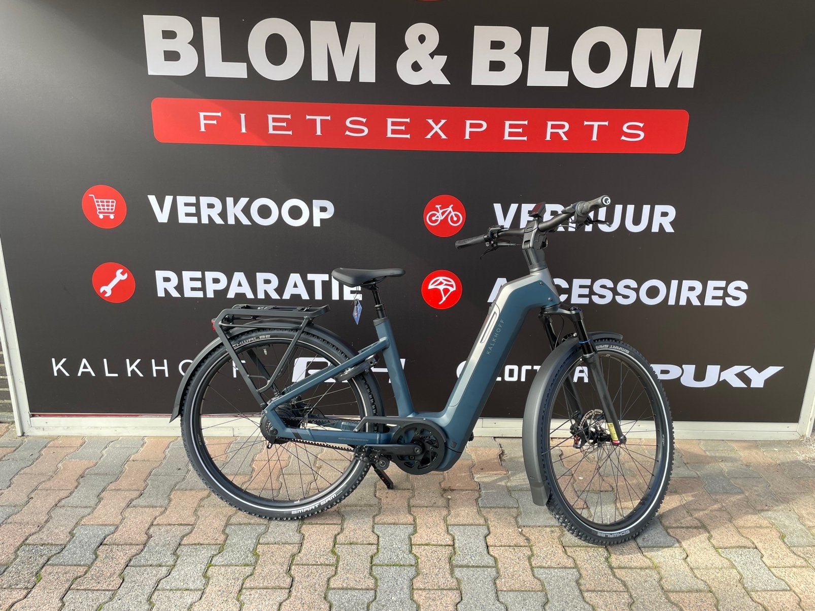 Kalkhoff Entice 5+ Advance Belt 48cm  Bosch CX Smart  800 Wh, 20 inch of meer, Nieuw, Schijfrem, Ophalen