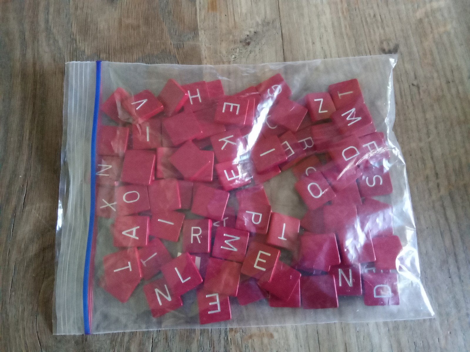 Letters kinder Scrabble., Hobby en Vrije tijd, Gezelschapsspellen | Bordspellen, Ophalen of Verzenden, Zo goed als nieuw