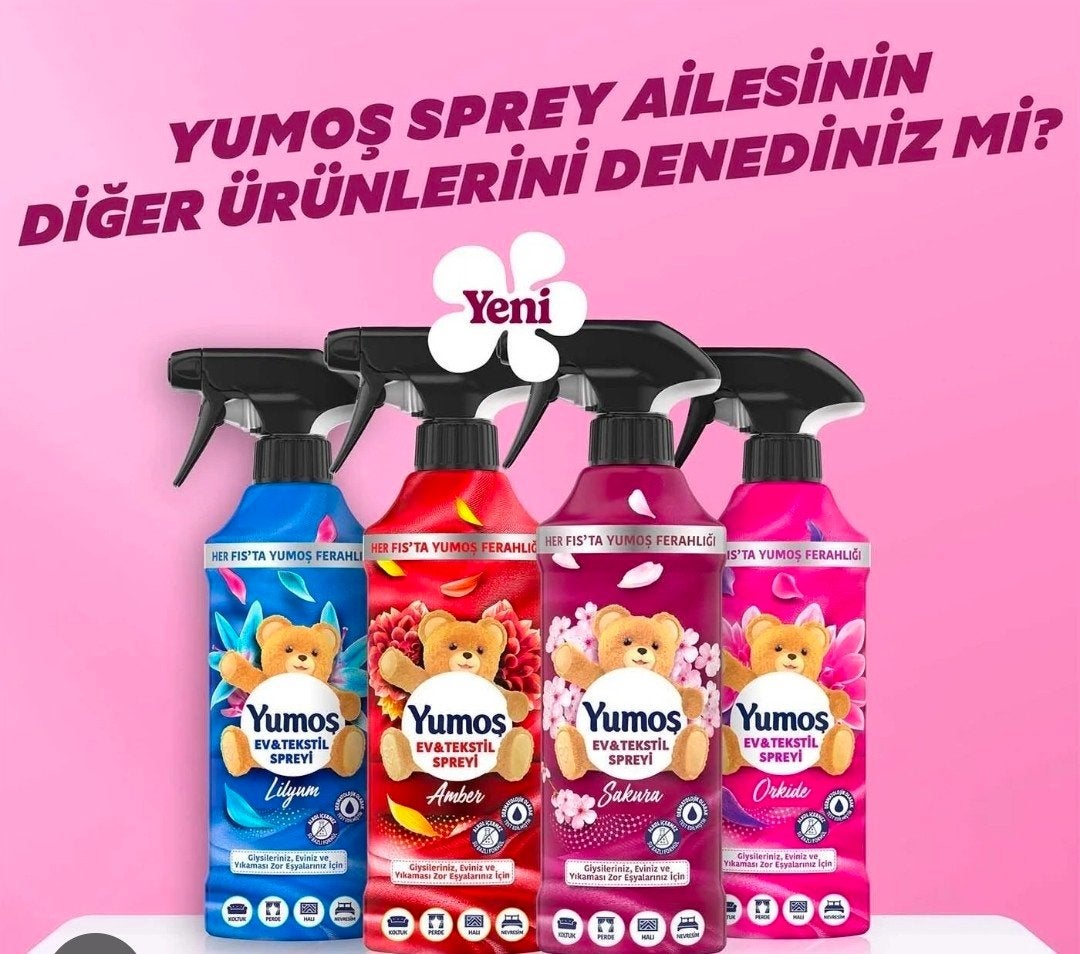 Yumos Textielspray - Diverse Geuren voor Frisse Textiel, Ophalen of Verzenden, Overige typen
