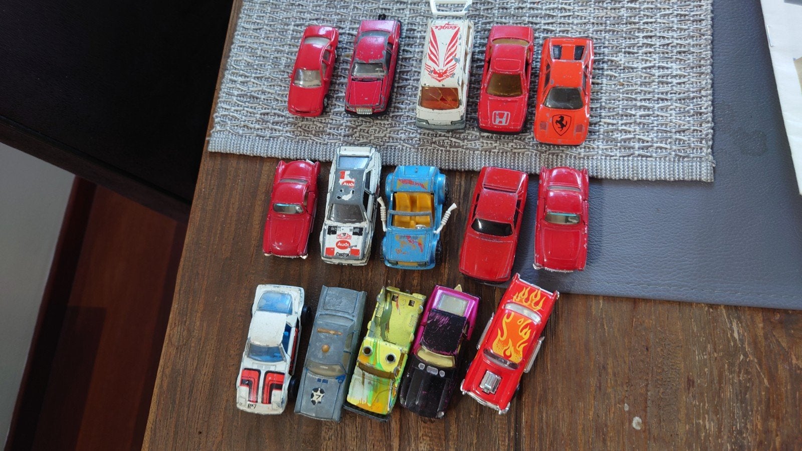 15 Miniatuur Autootjes: Edocar, Majorette, Corgi, Matchbox, Ophalen of Verzenden, Gebruikt, Auto, Majorette