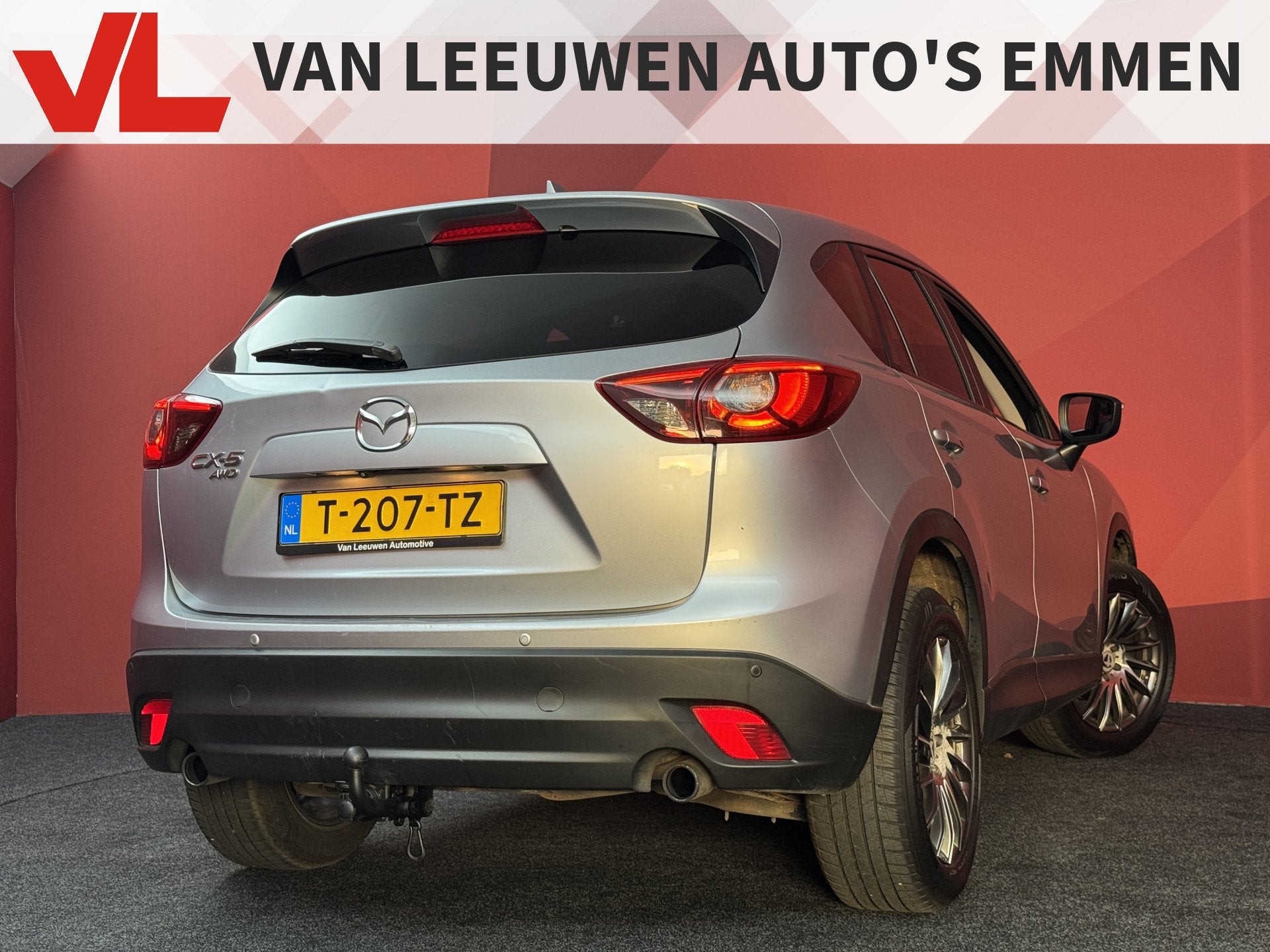 Mazda CX-5 2.0 4WD | Stoelverwarming | Trekhaak | Cruise, Auto's, 15 km/l, 4 cilinders, 160 pk, Zwart