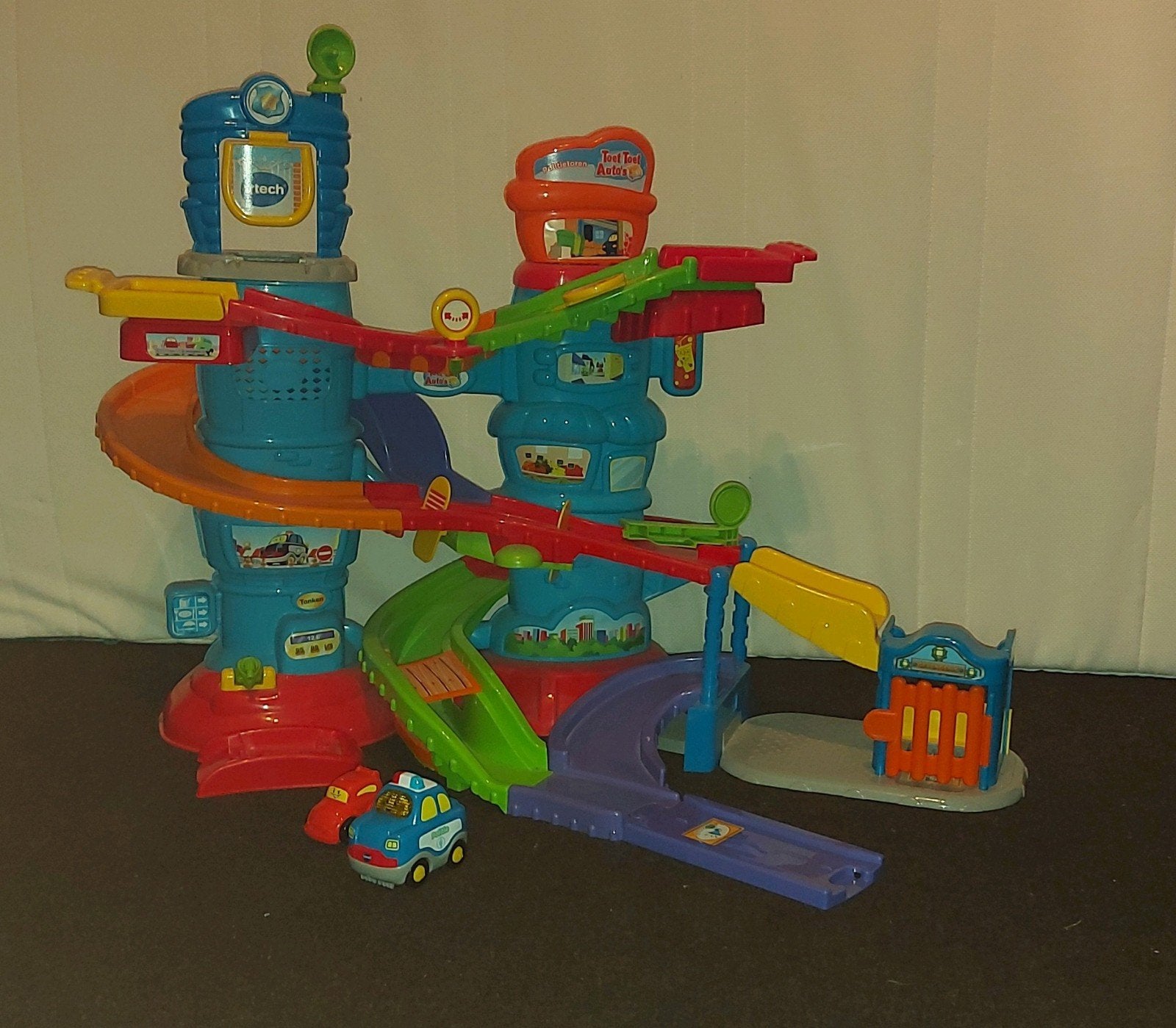 Vtech Politietoren Toet Toet auto's, Ophalen, Gebruikt, 2 tot 4 jaar