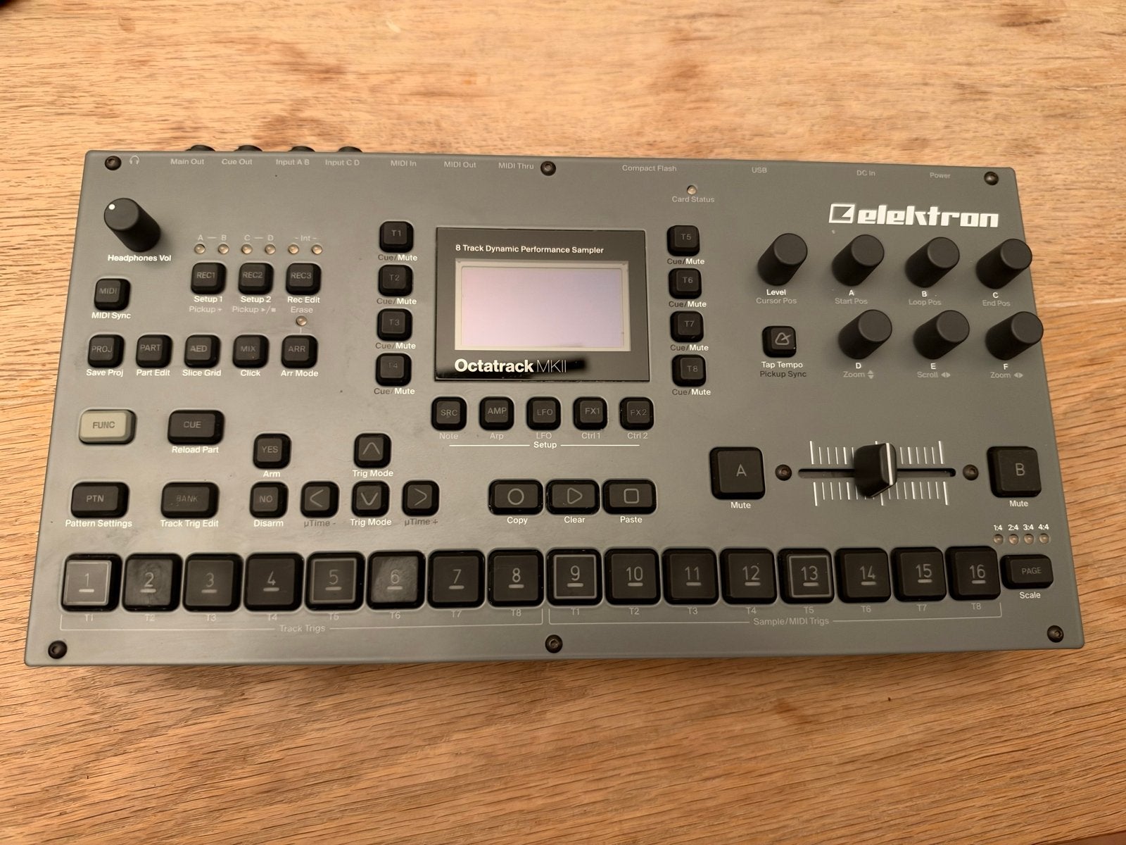 Elektron Octatrack MKII - 8 Track Performance Sampler, Muziek en Instrumenten, Ophalen, Gebruikt