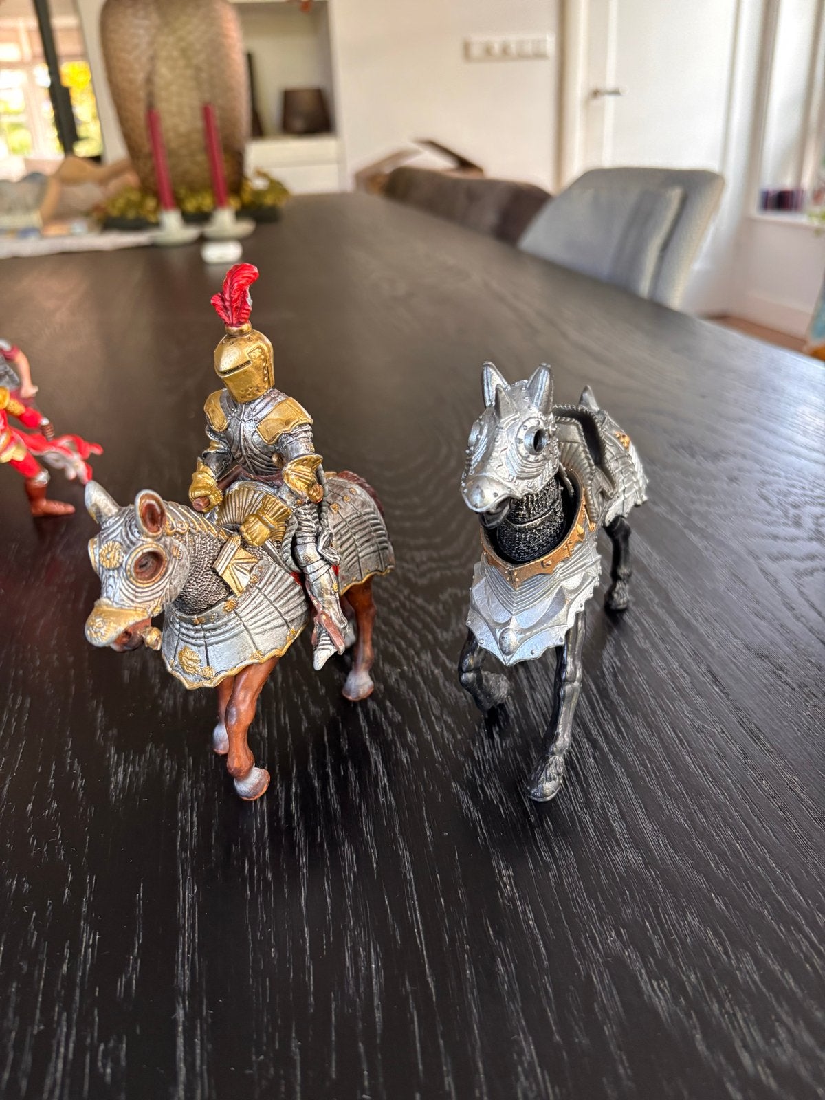 Ridderfiguren en draak - Speelgoedset, Ophalen, Gebruikt