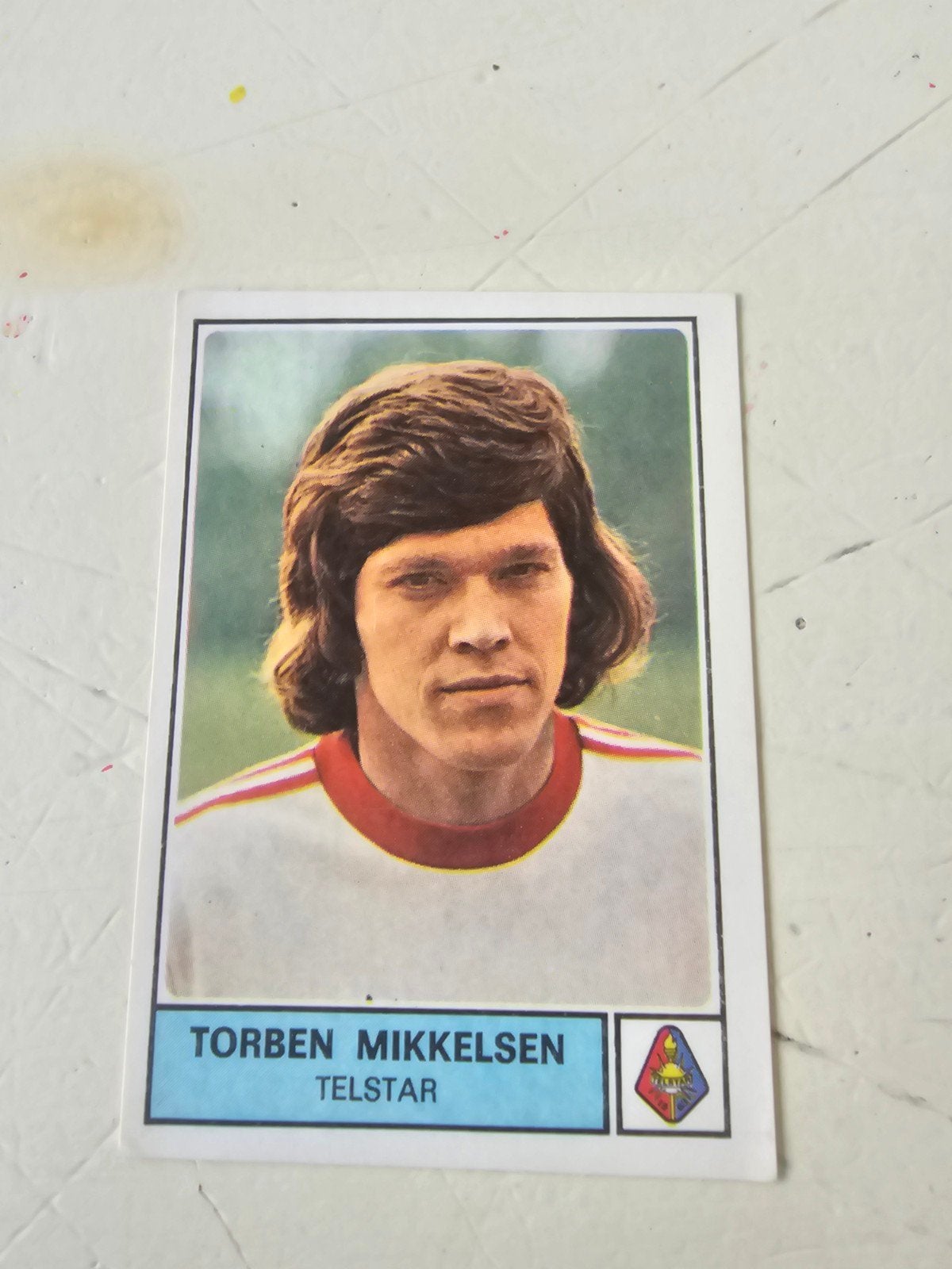 Torben Mikkelsen "Telstar", Verzamelen, Sportartikelen en Voetbal, Ophalen of Verzenden, Zo goed als nieuw, Ajax, Poster, Plaatje of Sticker